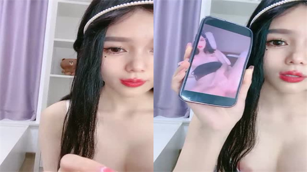 黑丝苗条巨乳骚妹，淫声浪语道具挑逗，粉嫩蜜穴高潮玩弄